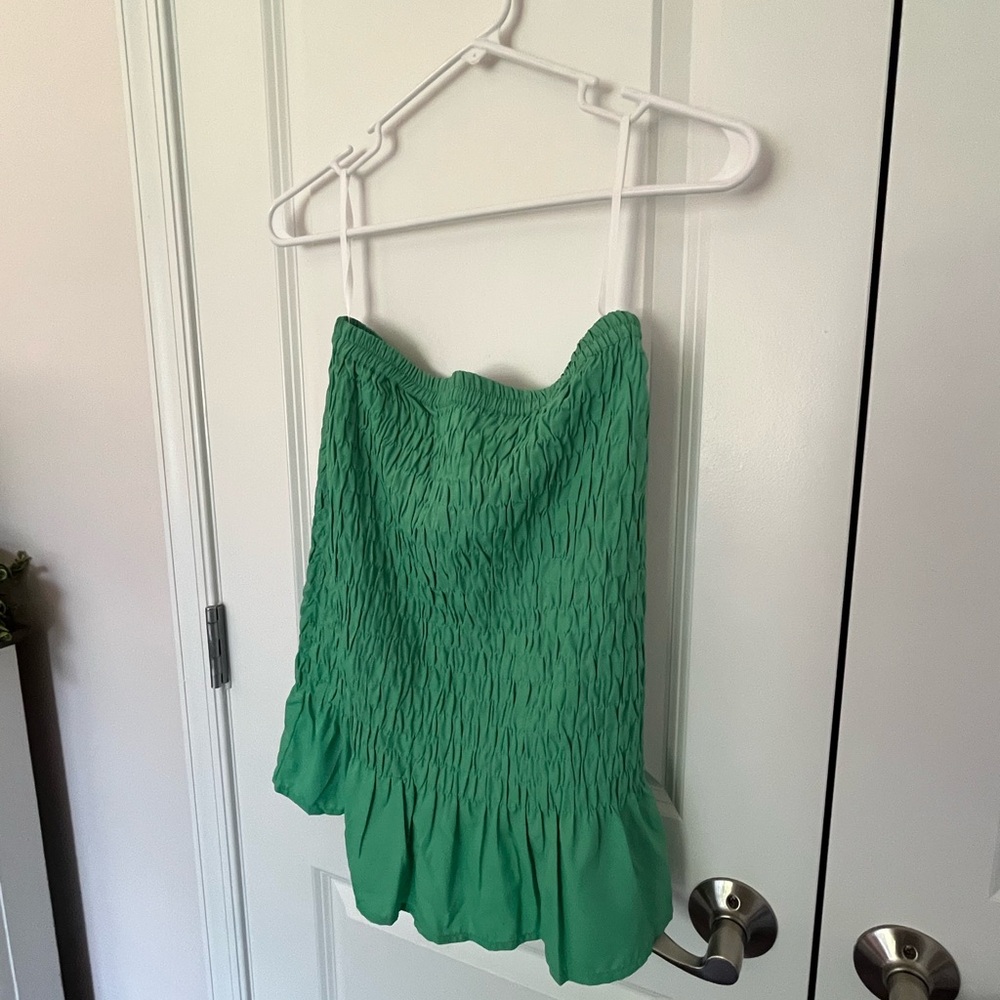 Green Women's Tube top